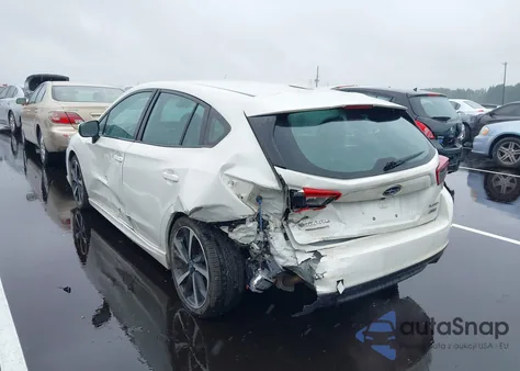 2021 Subaru Impreza Sport 5-Door из США, поврежденный, VIN 4S3GTAM6XM3713986